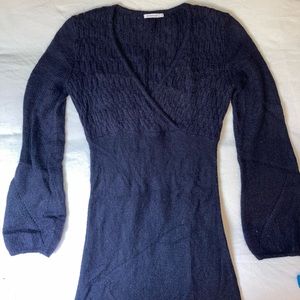 MARELLA Navy Blue Knit Dress